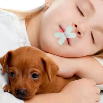 Ночная антихраповая лента для сна для улучшения дыхания и ночного сна X