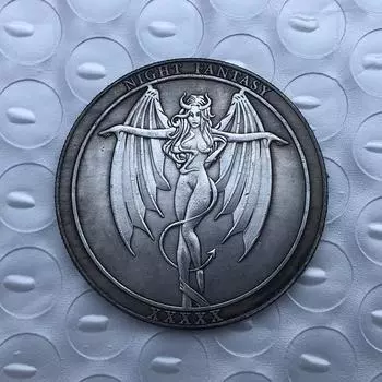 Ночная фантазия США США Хобо никелевые памятные коллекционные сувениры серебряные монеты