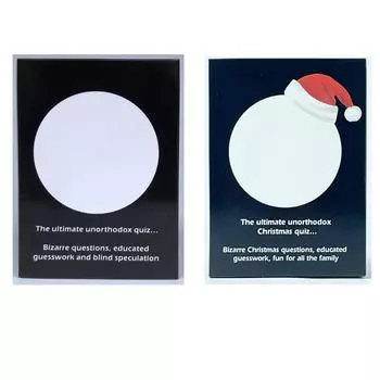 Ночная карточка Пара Вопросы и Ответы Игровая карта One Size