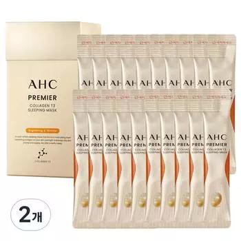 Ночная маска AHC Premier Collagen T3 3,5 мл, 20 шт., 2 шт.