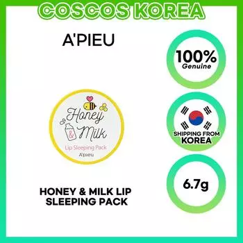 Ночная маска для губ Apieu Honey&Milk 6,7 г 1pc