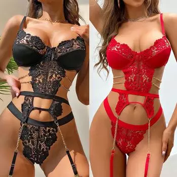 Ночная рубашка, комплект с бюстгальтером, одежда для сна, прозрачный комплект одежды для сна L