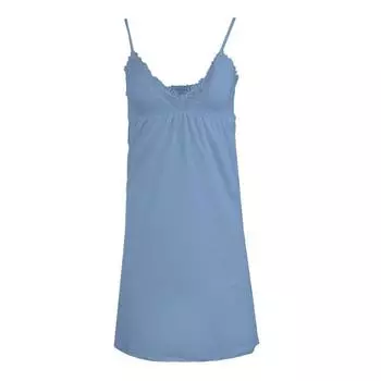 Ночная рубашка женская на бретелях BILL TORNADE M синий