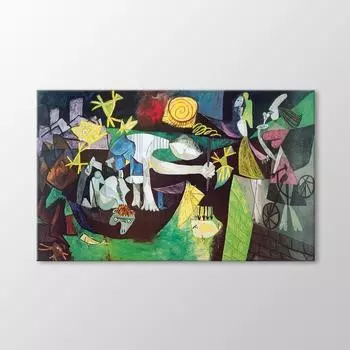 Ночная рыбалка на Антибе Картина