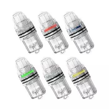 Ночная рыбалка светодиодная подводная вспышка приманка лампа привлекающая рыбу рыболовная приманка Is green