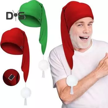 Ночная шапка-ушанка унисекс с помпоном, регулируемая, однотонная, эластичная, термошапка для холодной погоды, осенне-зимняя шапка хаки