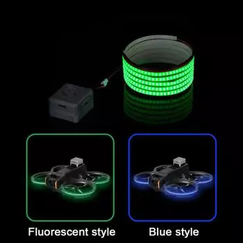 Ночная световая полоса для DJI Avata 2, водонепроницаемая светодиодная лампа ночного полета, регулируемая яркость для дрона Avata2