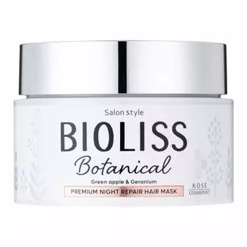 Ночная восстанавливающая маска для волос SALON STYLE KOSE Biolis Premium