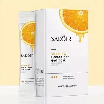 Ночная замороженная маска с витамином С, маска для сна, эссенция витамина С, средства по уходу за кожей sleeping mask