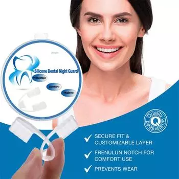 Ночная зубная капа, защита от шлифования, ночная защита, защита от шлифовки зубов