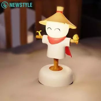 Ночник для детской комнаты с пугалом, глаза, заботливый, регулируемый, сенсорный, ночной свет, перезаряжаемые, беспроводные ночники для спальни