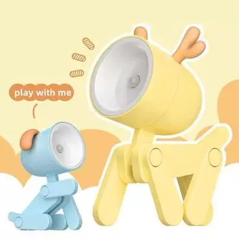 Ночник, многоугольный регулируемый, улучшает атмосферу, украшение дома, практичная складная лампа для чтения, защита глаз, светодиодный светильник для