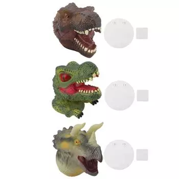 Ночник с динозавром для детей, меняющий цвет, детский ночник, сенсорный переключатель, портативный светодиодный прикроватный светильник для медсестер C 150x101x101mm