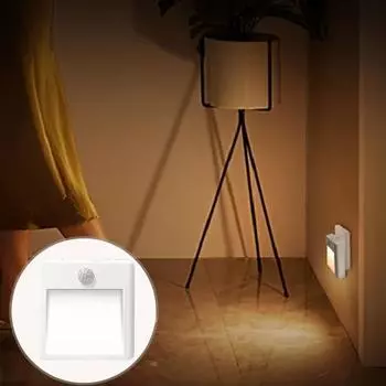 Ночник с регулируемой яркостью, автоматическое выключение, прочный светильник для кухни, коридора, ванной комнаты, лестницы, товары для дома US Plug