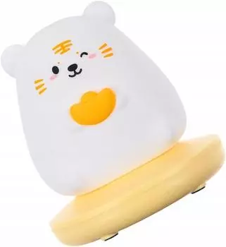 Ночник SENQIU Белая настольная лампа Светодиодная креативная милая регулируемая яркость USB-зарядка