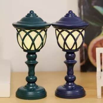 Ночник в стиле ретро, высокая яркость, стильная основа, стабильная, на батарейках, неяркая подсветка, металлическая беспроводная светодиодная прикроватная тумбочка розовый