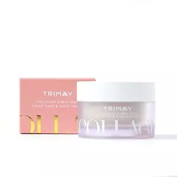 Ночной крем для лица и шеи Trimay Collagen Bakuchiol