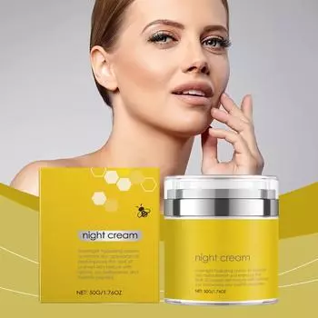 Ночной крем для укрепления кожи лица Питательный, осветляющий, увлажняющий, увлажняющий, разглаживающий морщины, увлажняющий крем для ухода за кожей One Size