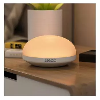 Ночной прикроватный столик для кормления грудью Iseebiz для непрямого смены подгузников, легкий в подарок на ночь кормления грудью, свет, лампа, свет, кормление грудью, смена, освещение,