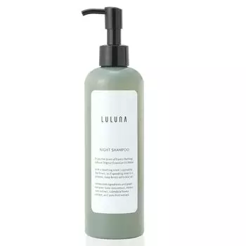 Ночной шампунь LULUNA Aroma Tree Fermented Amino Acid Shampoo Экстракт саке Лис 11 видов аминокислот Морская соль острова Йорон Аминокислоты морской воды