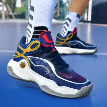 Ночной свет дышащая сетка баскетбольная студенческая спортивная встреча самые продаваемые кроссовки для марафона повседневная спортивная обувь высокого качества 36 серый