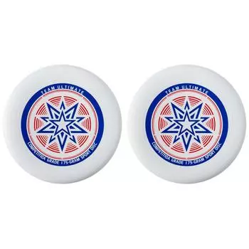 Ночной свет летающие диски 175 г блюдце для спорта на открытом воздухе пляж кемпинг игра (синий)