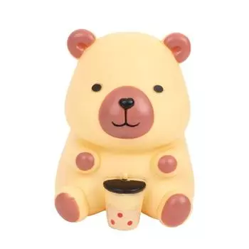 Ночной светильник Capybara Shape Capybara Защита глаз Мягкий свет Ночной светильник для морской свинки Силиконовый светодиодный светильник Capybara Silicone