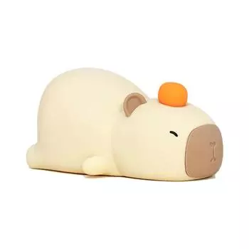 Ночной светильник Capybara, силиконовый светильник для сна, 7 цветов для детской спальни