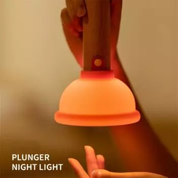 Ночной светильник для детей с плавной регулировкой яркости, переносная перезаряжаемая настольная лампа для украшения стола 10.5x17.4cm