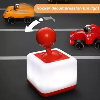 Ночной светильник для спальни с регулируемой яркостью, мягким свечением, с зарядкой от USB, беспроводной, портативный, прикроватный красный