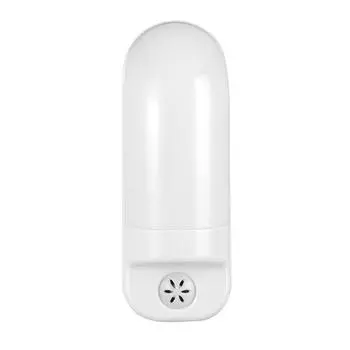 Ночной светильник для спальни, светодиодный ночник, индукционный, ABS-пластик, лампа 2500-3000K 0,7 Вт 30 лм us plugus plug