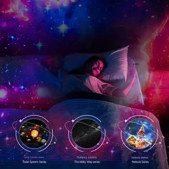 Ночной Светильник Галактический Проектор Звездное Небо Проектор Вращающийся Планетарий Лампа Для Детей Спальня День Святого Валентина Подарок Свадебный Декор Новый USB Plug