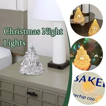 Ночной светильник Iceberg, рождественский ночной светильник Ins Snow Lights, спальня, атмосфера, подарки, свет Mounta A6N9 S-5*6cm