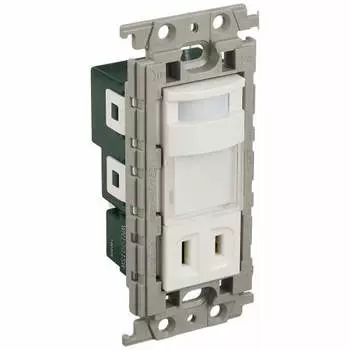 Ночной светильник Panasonic со встроенным тепловым датчиком, белый WTF4065W