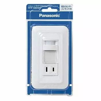 Ночной светильник Panasonic Wide 21 со встроенным тепловым датчиком WTP4065WP в комплекте [оригинальный продукт]