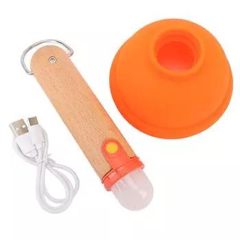 Ночной светильник-плунжер, забавная и милая детская ручная лампа для спальни, праздничное украшение