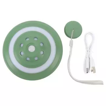 Ночной светильник с датчиком движения, перезаряжаемый светодиодный, 3-цветная температура, регулируемая яркость, портативный ночник для кровати