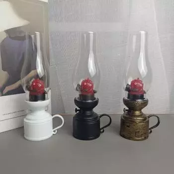 Ночной светильник с привидением на Хэллоуин, украшение рабочего стола, мягкое свечение, прикроватная лампа, окружающее освещение A белый