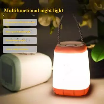Ночной светильник спальня прикроватная тумбочка лампа перезаряжаемая защита глаз роды ребенок грудное вскармливание сон pink (color)
