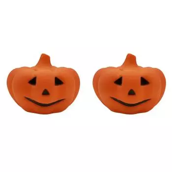 Ночной светильник-тыква на батарейках, светодиодные огни в виде тыквы на Хэллоуин (Тыква С)