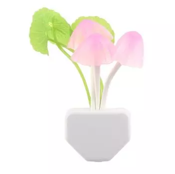 Ночной светильник в виде гриба, милый ночник с управлением светом для детской спальни