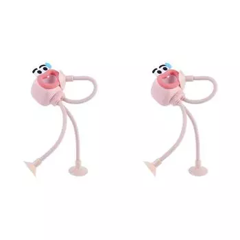 Ночной светильник в виде мультяшного осьминога, настольная лампа в форме ночного светильника для спальни (розовый)