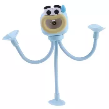 Ночной светильник в виде мультяшного осьминога, настольная лампа в форме ночного светильника для спальни (синий)