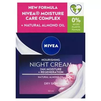 Ночной Увлажняющий крем Nivea Essential Regenerating 50 мл