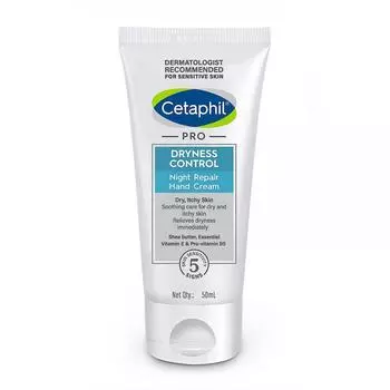 Ночной восстанавливающий крем для сухой кожи рук (50 мл), Dryness Control Night Repair Hand Cream, Cetaphil
