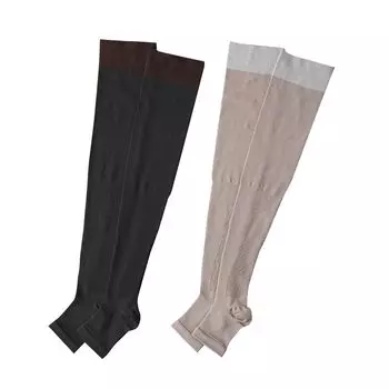 Ночные носки для телячьего тура [hinna] (светло-серый)