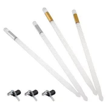 Noctilucent Glow 5A 13 цветов поочередно в темноте акриловые барабанные палочки для выступлений на сцене золотой