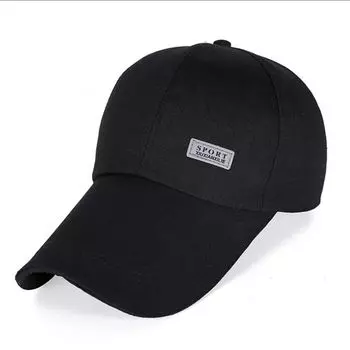 Noctilucent Sign Baseball Cap Spring Student Sun Hat Outdoor Sports Male Baseball Cap Casual Easiest for Match Summer Sun Shade Black