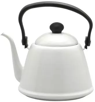 Noda Horo Drip Kettle II Enamel 2L IH совместимый белый Сделано в Японии DK-200W белый