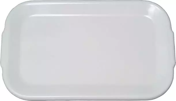 Noda Horo Storage Container Lid Only Enamel Lid Square Rectangle Deep LL Size White Series Made in Japan HFF-LL